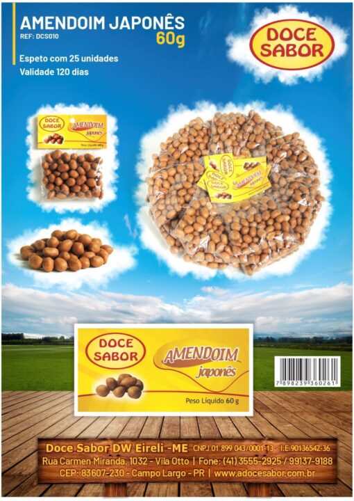 Amendoim Japonês 60g
