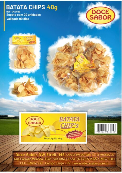 Batata Chips 40g